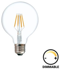 LED крушка G95 - 342-000071 прозрачна