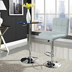 Бар стол Sammie-Сив (4) парчета