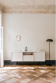 Сиво-бежова маса за телевизор 180x79x50 cm Bau – noo.ma