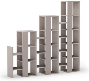 Сиво-бежов стелаж 158x151 cm Anissa – Marckeric