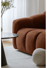 Теракотен ъглов диван (ляв ъгъл/L форма) Shell – Miuform