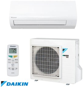 Инверторен климатик Daikin Sensira FTXF60D + RXF60D, 21000 BTU, 40 м2, A++, R-32, Бял