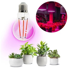 LED Крушка за растения PLANTY E27/8W/230V 1200K