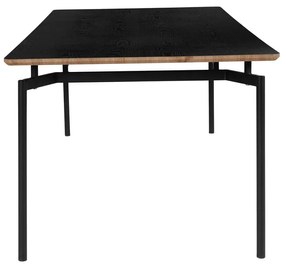 Черна трапезна маса 100x200 cm Alto – Støraa