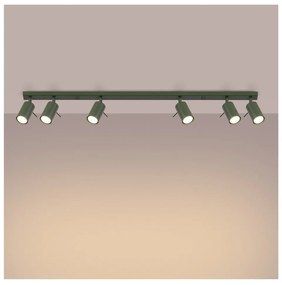 Зелен прожектор 6x117 cm Etna – Sollux