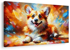 Картина на платно – Весело кученце