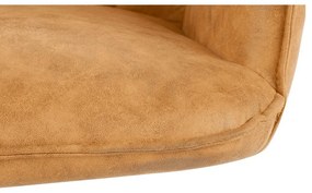 Жълти тапицирани трапезни столове в комплект 2 бр. Preston – Støraa