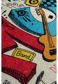 Детски нехлъзгащ се килим , 100 x 160 cm Music - Conceptum Hypnose