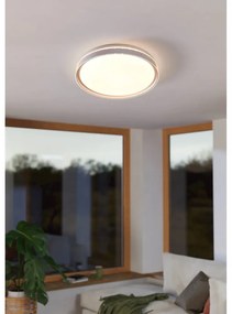 Бяло LED осветително тяло за таван SELUCI – EGLO