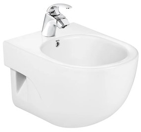 Компактно окачено биде, A357246000, Roca, бяло, 36х48х30см