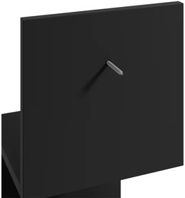 Етажерка Apolonia-Черен