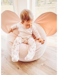 Светлорозов детски пуф Ears – The Brooklyn Kids