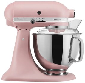 Планетарен миксер KitchenAid Artisan Elegance 5KSM175PSEDR, 300 W, 4.8 л, Direct drive, 10 скорости, Розов
