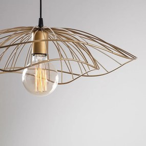Висящо осветително тяло в златисто ø 50 cm Tel – Opviq lights