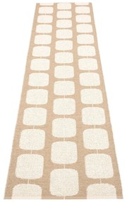 Бежова и кремава пътека за открито и закрито 70x300 cm Sten Light Nougat – Pappelina