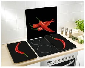 Стъклено покритие за стена Peperoni, 50 x 56 cm Hot Peperoni - Wenko