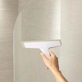 Бяла стъргалка с държач 24 cm Duo – Joseph Joseph