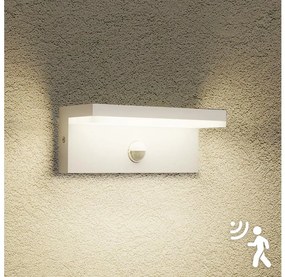 Brilagi -LED Външна стенна лампа с сензор TESSI LED/10W/230V бяла IP54