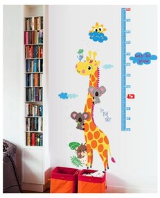 Детски стикер - лента за врата или стена 60x120 cm Giraffe &amp; Koalas – Ambiance