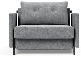 Сив диван стол с подлакътници Cubed - Innovation