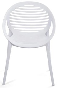 Комплект от 4 бели стола за хранене Jaanna и маса от естествен цвят Marienlist - Bonami Essentials