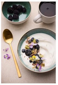 Бяла/зелена глинена купичка 850 ml Gastro White/Green – Bitz