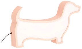 Розова бебешка лампа Dog - Candellux Lighting