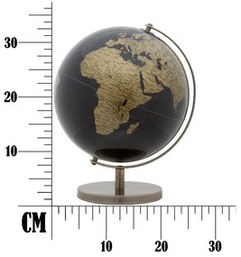 Декоративен глобус Dark Globe, ⌀ 25 cm - Mauro Ferretti