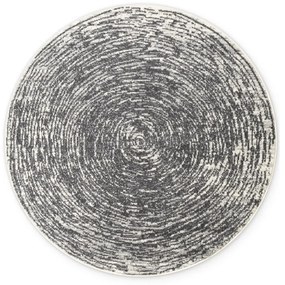 Сиво-кремав кръгъл килим ø 160 cm Gloria Cavallo – Hanse Home