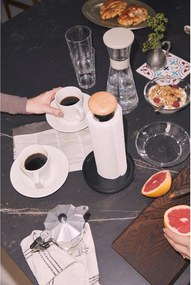 Черна стойка за кухненска хартия ø 15 cm Paper Pal – Rosendahl