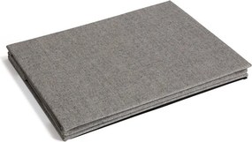 Сива текстилна кутия за съхранение с капак 31x41x22 cm Soft Storage Medium – Bigso