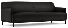 Диван от черна кожа , 235 x 90 cm Neso - Windsor &amp; Co Sofas