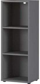 Антрацитна етажерка за книги 45x120 cm Agenda - Germania