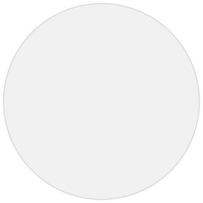 288254 vidaXL Протектор за маса, мат, Ø 110 см, 2 мм, PVC