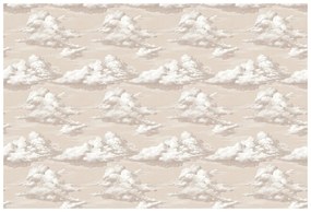 Тапет – Бежови винтидж облаци