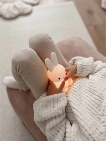 Светлорозов детски пуф Funny Bunny – The Brooklyn Kids