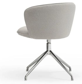 Светлосиви тапицирани трапезни столове в комплект 2 бр. Add – Teulat