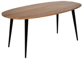 Трапезна маса от масивно манго 90x180 cm Mahón – Ixia