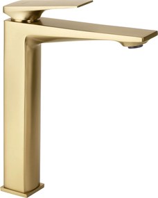 Смесител за мивка Rea Prime Brush Gold High