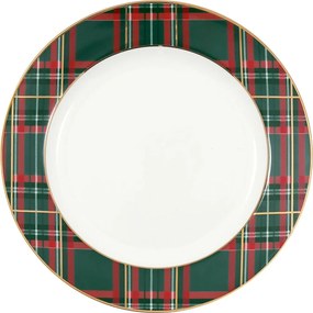 Бяла порцеланова чиния ø 20,5 cm Dagmar - Green Gate