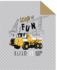 Детско покривало за малки строители Ширина: 170 см | Дължина: 210 см