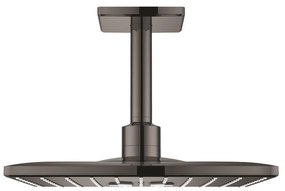 Ceiling Душ глава с рамо Grohe Rain Душ Smart Active ΙΙ-Anthracite Glossy