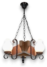 Brilagi - Пендел QUEEN 3xE14/40W/230V бук/орех