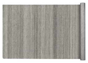Сив външен килим от рециклирани влакна 80x200 cm Kiva – Blomus