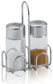 Солници 2-ка на стойка - хром EKO LINE/N-8050