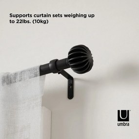 Стоманен разтегателен корниз 107 - 305 cm Finn - Umbra