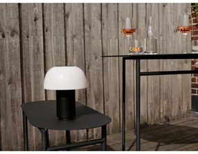 Черна метална кръгла трапезна маса ø 70 cm Disc – Zone