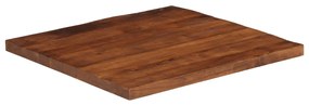 371209 vidaXL Плот за маса 80x80x2,5 см квадратен масивна акация