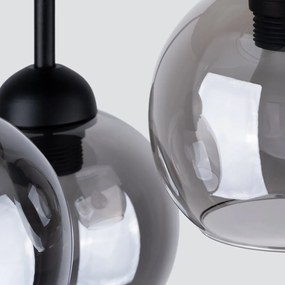 Черна лампа за таван ø 15 cm Grande - Nice Lamps