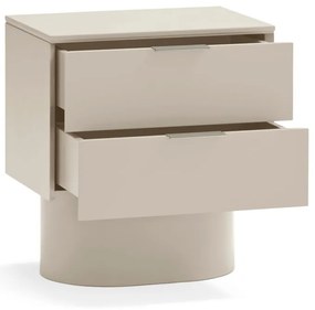Бежово нощно шкафче Totem – Teulat